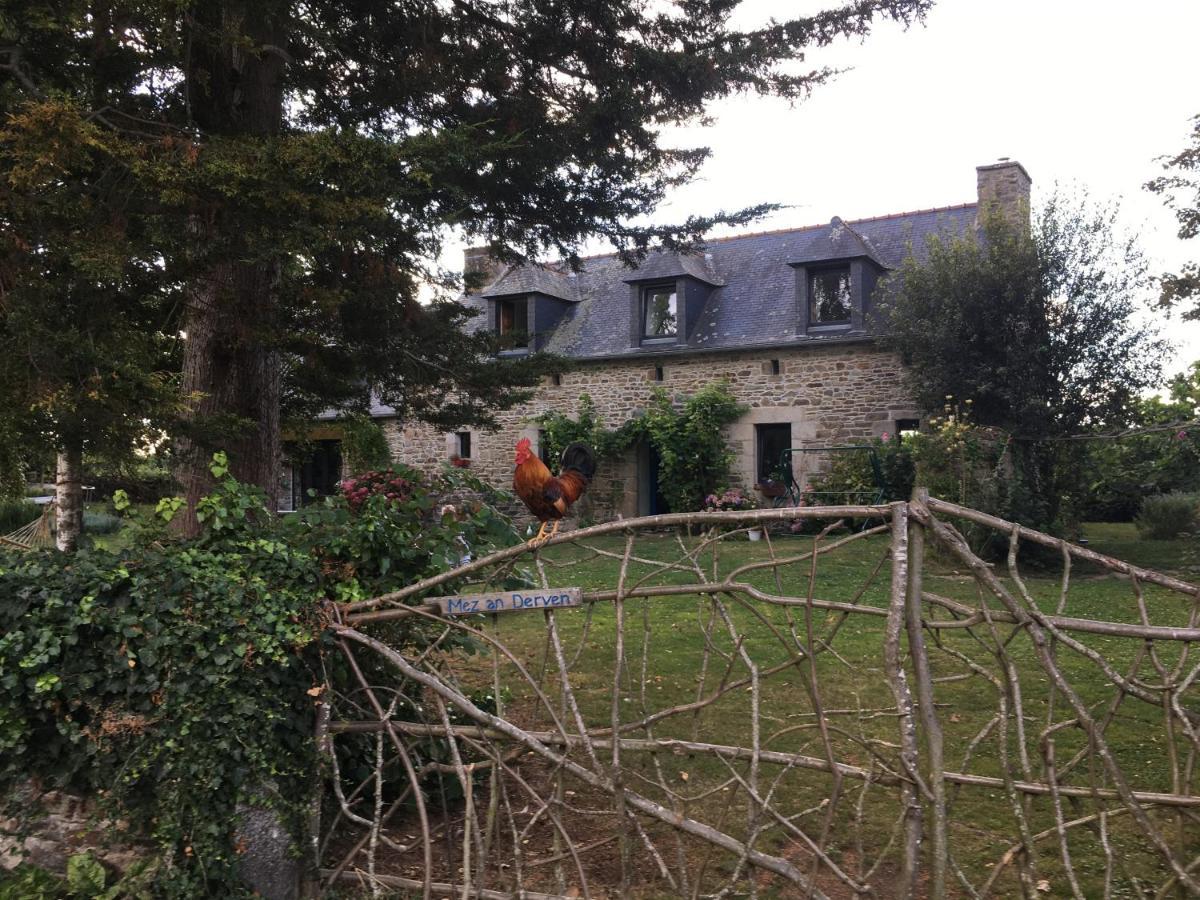 Pleumeur-Gautier Bretagne Chambre D'Hotes Suite 53M2 Et Caravane Vintage Avec Cuisine Et Salle De Bains Privees Brittany B&B 53M2 Suite And Vintage Caravan Glamping With Private Kitchen And Bathroom المظهر الخارجي الصورة